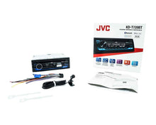 Load image into Gallery viewer, JVC KD-T720BT Single-DIN In-Dash CD Bluetooth Alexa with PAC SWI-CP5 Steering Wheel Interface