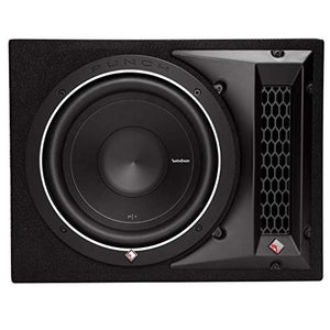 Rockford Fosgate 500W Punch Single P1 10 Inch Loaded Subwoofer Enclosure(2 Pack)