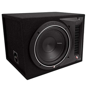 Rockford Fosgate 500W Punch Single P1 10 Inch Loaded Subwoofer Enclosure(2 Pack)