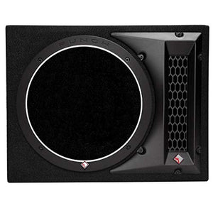 Rockford Fosgate 500W Punch Single P1 10 Inch Loaded Subwoofer Enclosure(2 Pack)