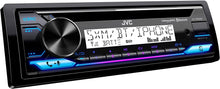 Load image into Gallery viewer, JVC KD-T92MBS Marine Rated Car Stereo with Bluetooth, Front USB, AUX, Amazon Alexa, SirusXM Radio Ready, Hi-Power Amplifier, High Contrast Screen