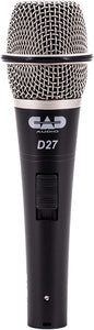 CAD Audio D27 SuperCardioid Dynamic Microphone with On/Off Switch