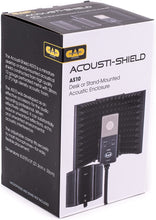 Load image into Gallery viewer, CAD Audio AS10 Acousti-Shield Desktop or Stand Mounted Acoustic Enclosure