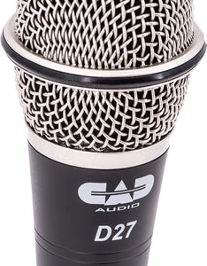 CAD Audio D27 SuperCardioid Dynamic Microphone with On/Off Switch