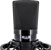 Load image into Gallery viewer, CAD Audio GXL1800 Large Format Side Address Condenser Microphone- Perfect for Studio, Podcasting &amp; Streaming, Black