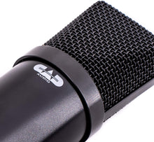 Load image into Gallery viewer, CAD Audio GXL1800 Large Format Side Address Condenser Microphone- Perfect for Studio, Podcasting &amp; Streaming, Black