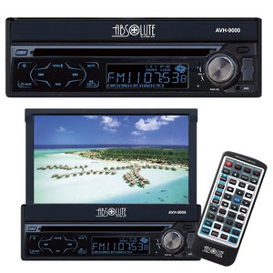 Absolute AVH-9000AT 7" In-Dash Car Stereo W/2 Pairs Of Pioneer TS-G6820S 6x8 & TW600