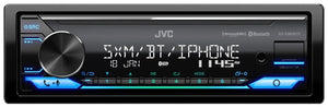 Jvc KD-X380BTS Digital Media Receiver featuring Bluetooth / USB / SiriusXM / Amazon Alexa / 13-Band EQ / Variable-Color Illumination / JVC Remote App Compatibility