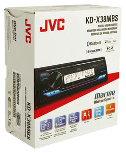 JVC KD-X38MBS Bluetooth Receiver w/USB/13-Band EQ Fits 87-95 JEEP WRANGLER YJ