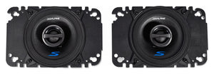 Copy of Alpine 140W Front Factory Speaker Replacement Kit For 1987-1995 Jeep Wrangler YJ