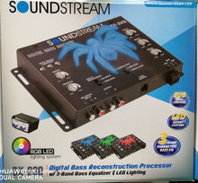 Load image into Gallery viewer, Soundstream BX-23Q Digital Bass Reconstruction Processor w/ 3-Band Bass Equalizer &amp; LED Lighting